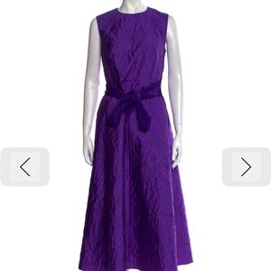 Catalina herrera Elegant Purple Sleeveless Dress